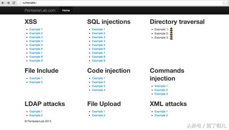 Web漏洞演练学习平台Web for Pentester